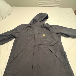 Carhartt Men's Charcoal Raincoat